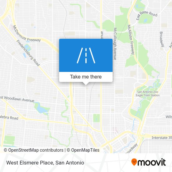 West Elsmere Place map