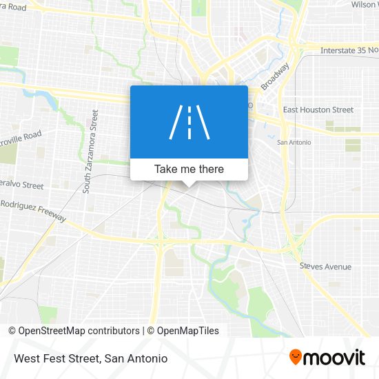 West Fest Street map