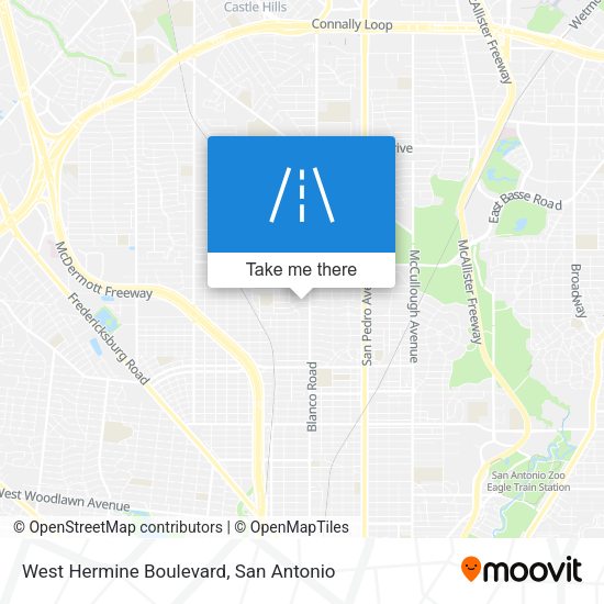 West Hermine Boulevard map
