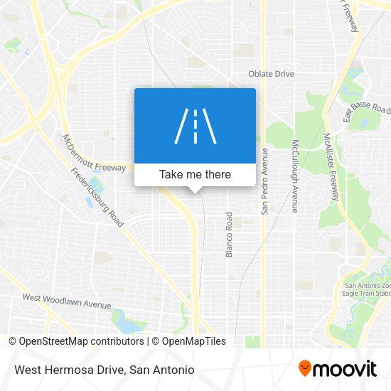 Mapa de West Hermosa Drive