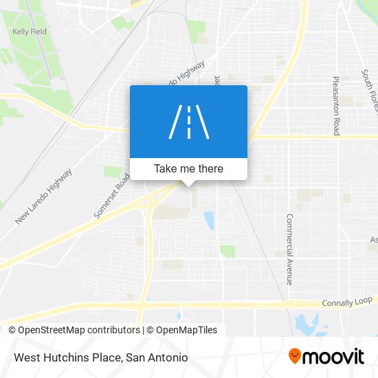 West Hutchins Place map