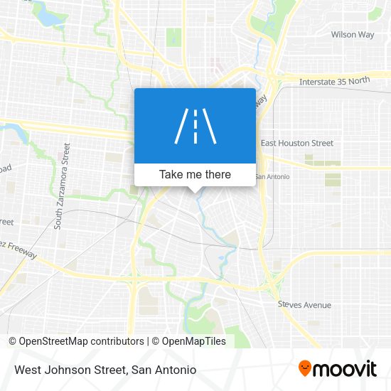 West Johnson Street map