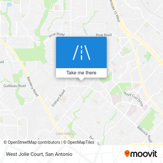 Mapa de West Jolie Court