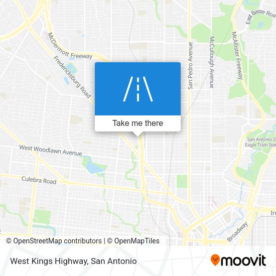 West Kings Highway map