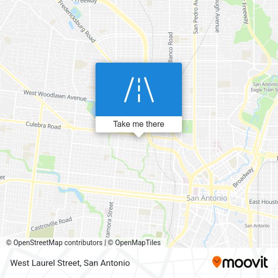 Mapa de West Laurel Street