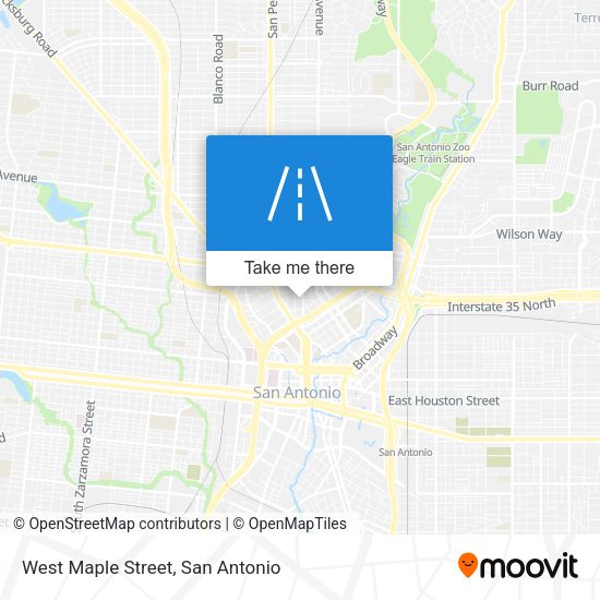 Mapa de West Maple Street