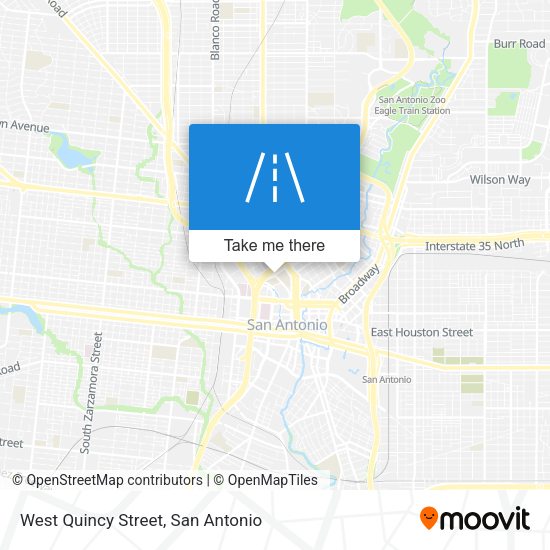 Mapa de West Quincy Street