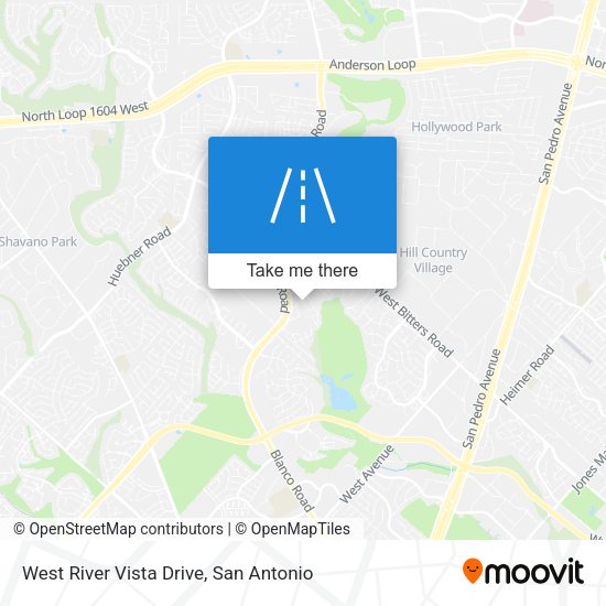 Mapa de West River Vista Drive