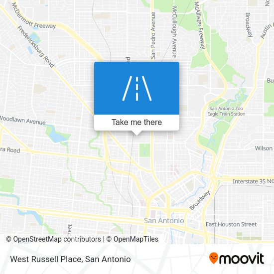 Mapa de West Russell Place