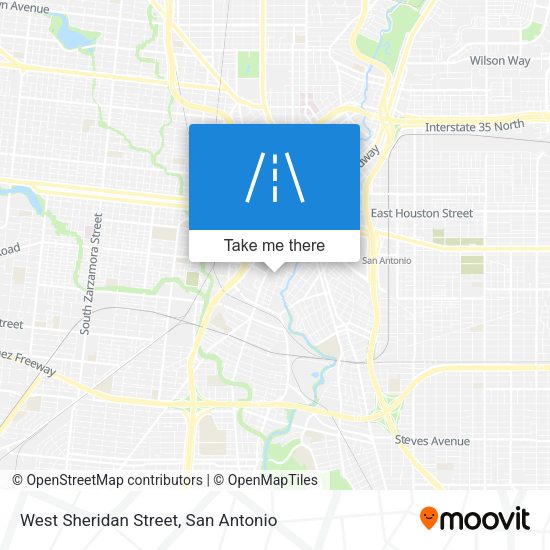 West Sheridan Street map