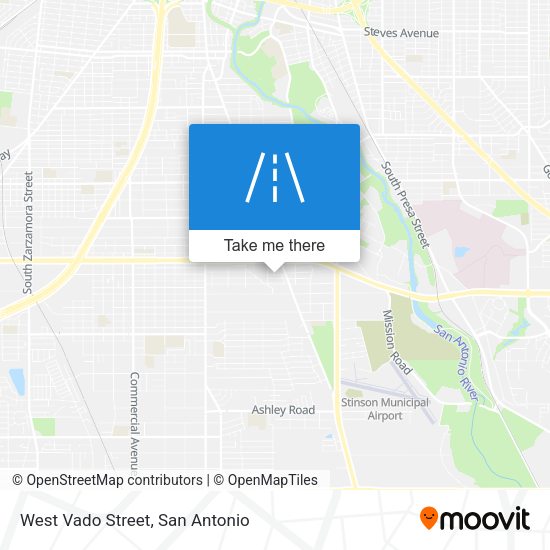 West Vado Street map