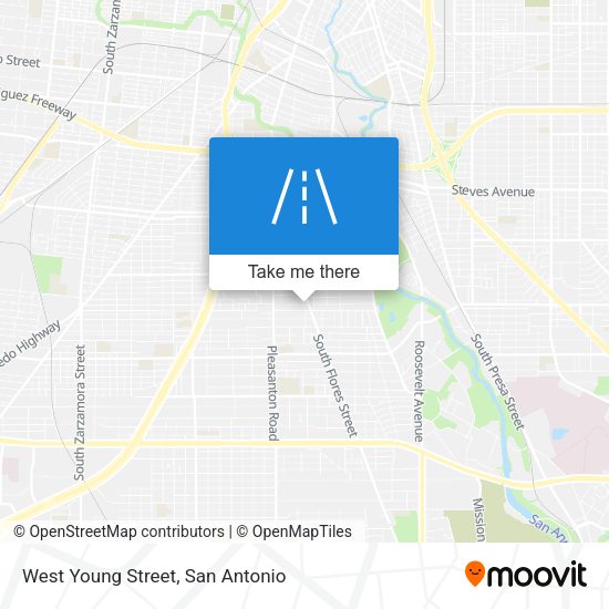 Mapa de West Young Street