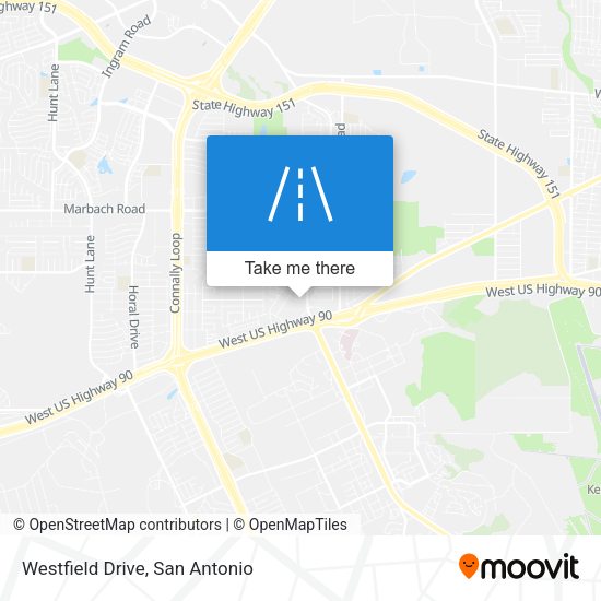 Westfield Drive map