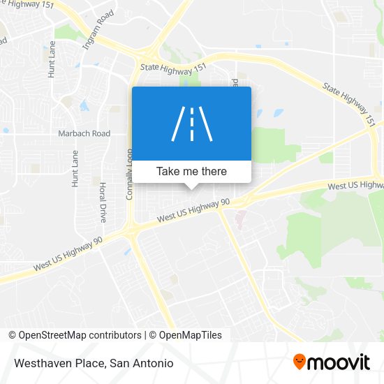 Mapa de Westhaven Place