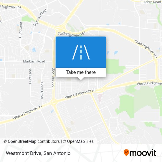 Westmont Drive map