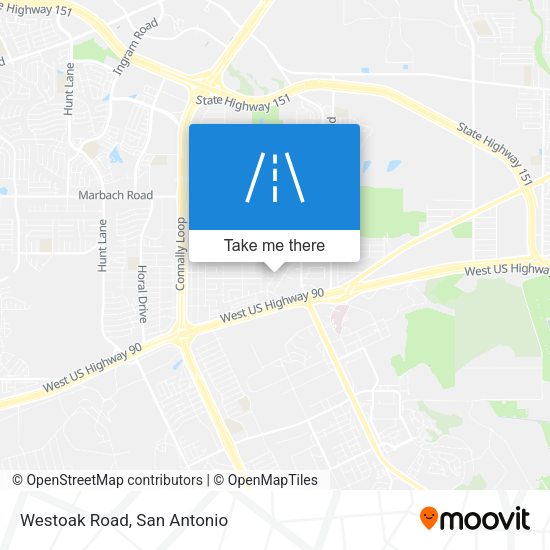 Mapa de Westoak Road