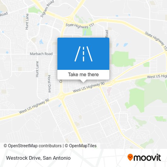 Mapa de Westrock Drive