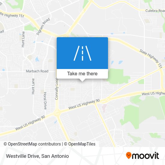 Mapa de Westville Drive