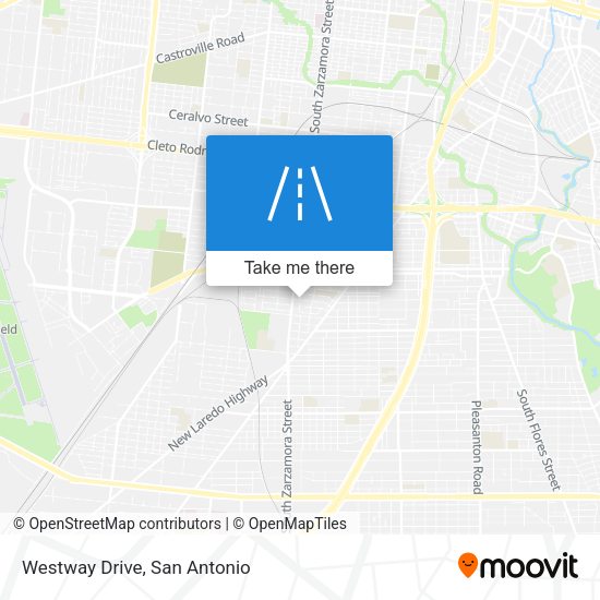 Westway Drive map