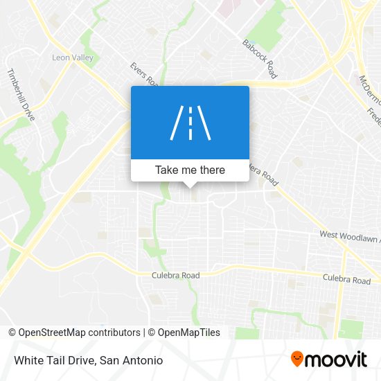 Mapa de White Tail Drive
