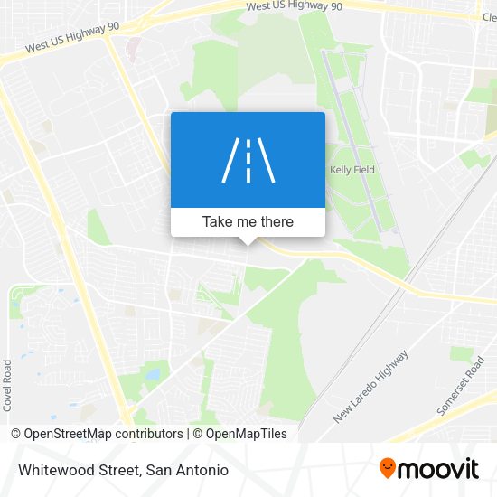 Whitewood Street map