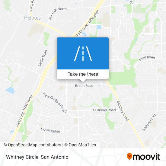 Whitney Circle map