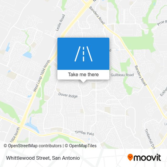 Whittlewood Street map