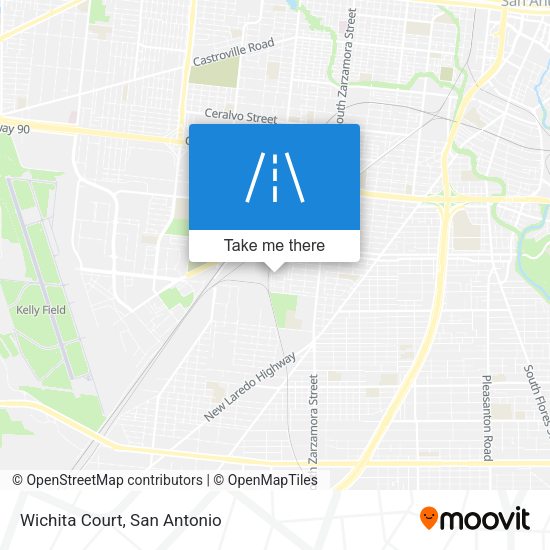 Mapa de Wichita Court
