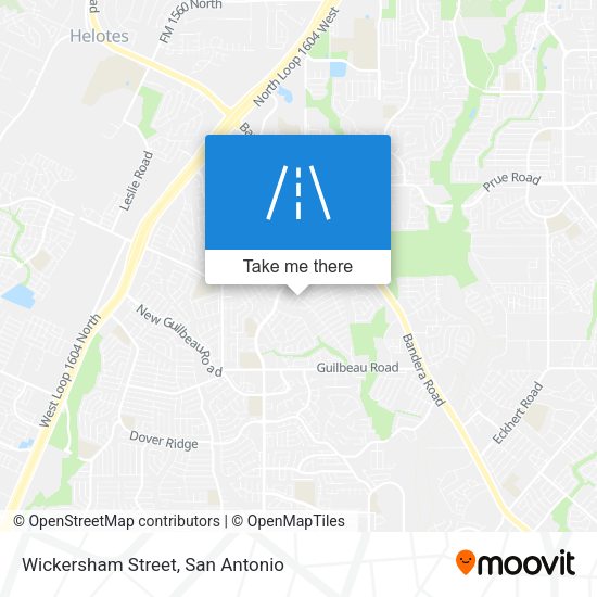 Mapa de Wickersham Street
