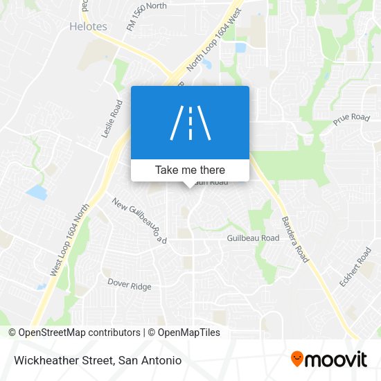 Wickheather Street map