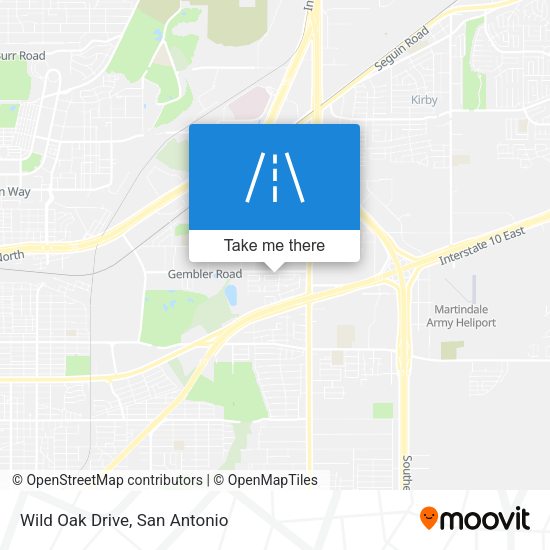 Mapa de Wild Oak Drive