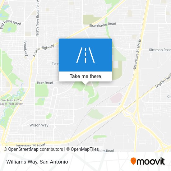 Mapa de Williams Way