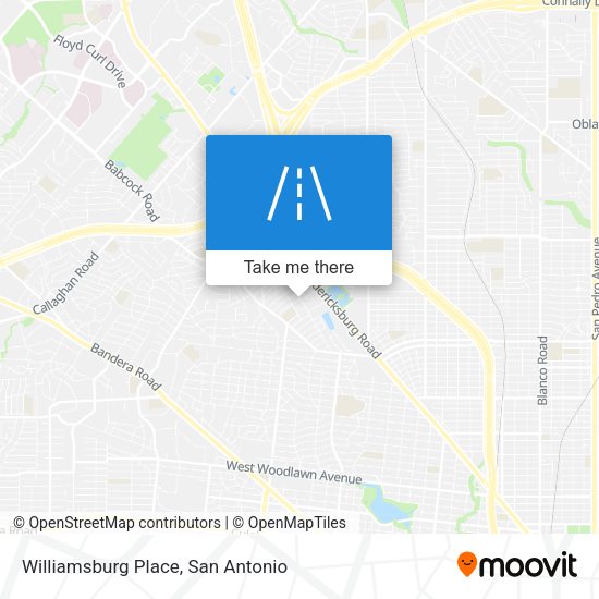 Mapa de Williamsburg Place