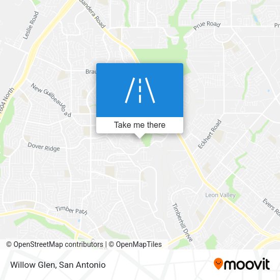 Mapa de Willow Glen