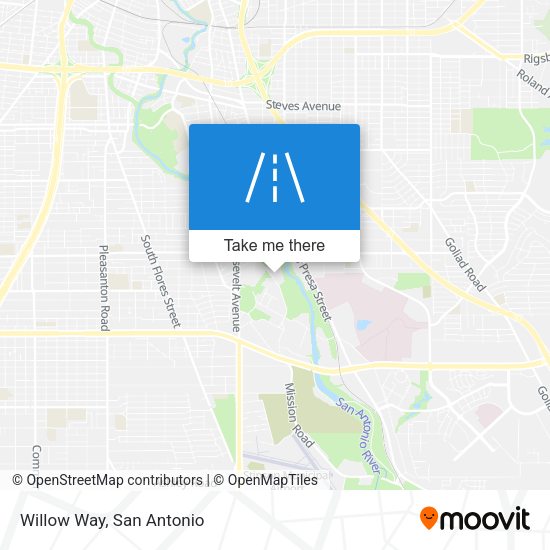 Mapa de Willow Way