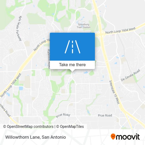 Mapa de Willowthorn Lane