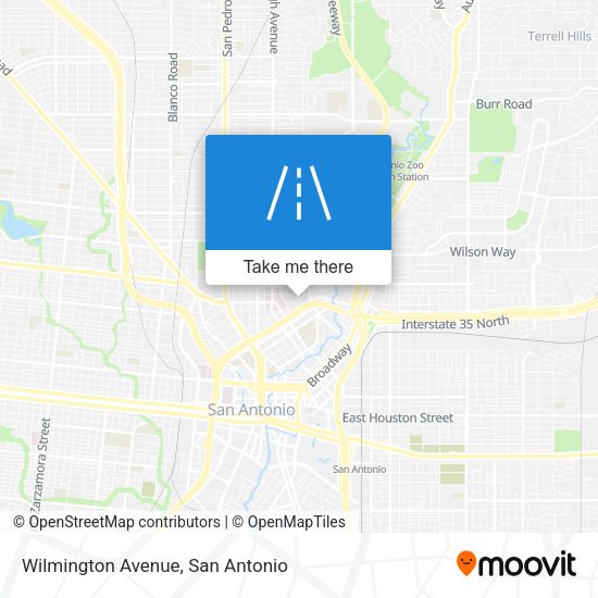 Wilmington Avenue map