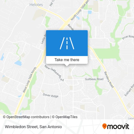 Wimbledon Street map