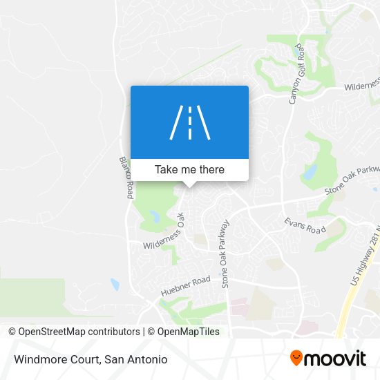 Mapa de Windmore Court