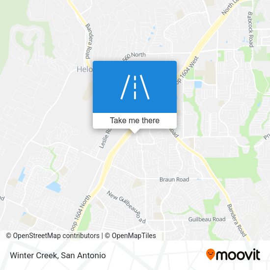 Mapa de Winter Creek
