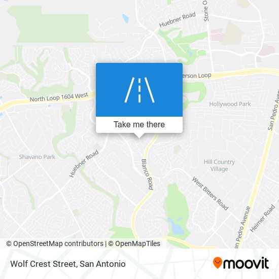 Wolf Crest Street map