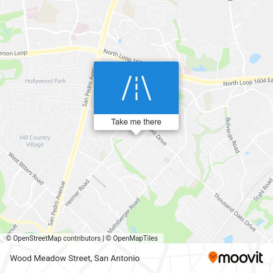 Wood Meadow Street map