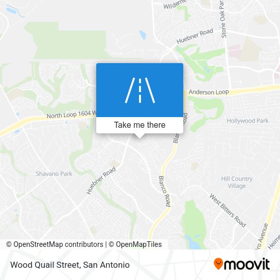 Mapa de Wood Quail Street