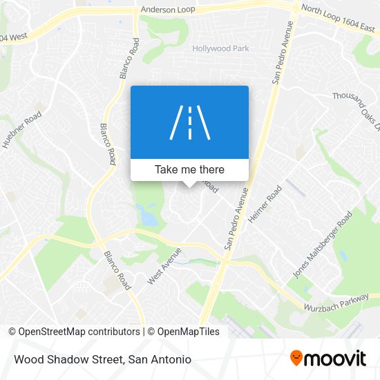 Wood Shadow Street map