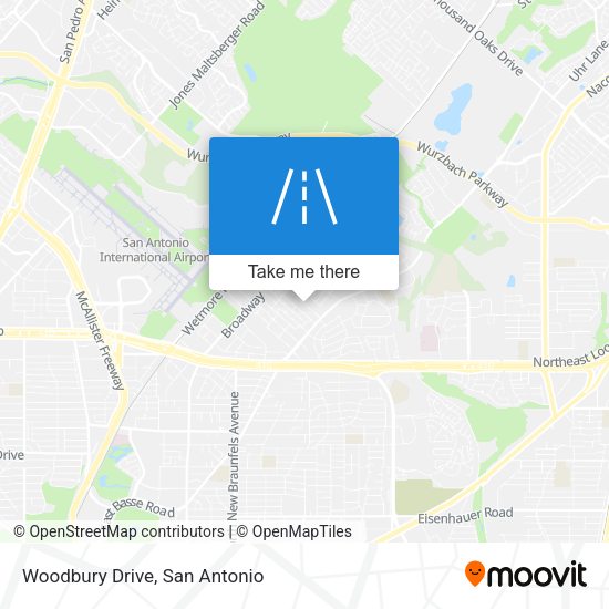 Mapa de Woodbury Drive