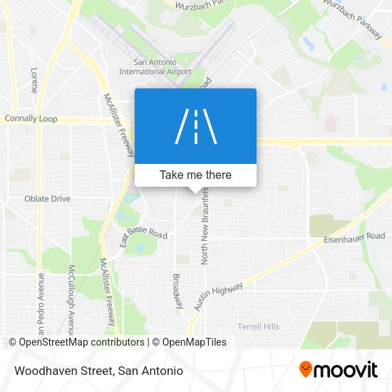 Mapa de Woodhaven Street