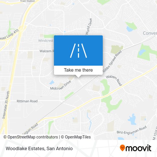 Woodlake Estates map