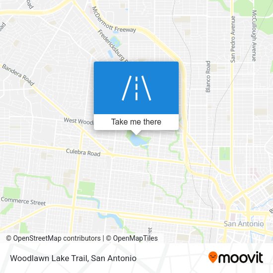 Woodlawn Lake Trail map
