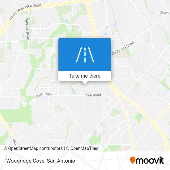 Woodridge Cove map