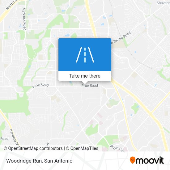 Woodridge Run map